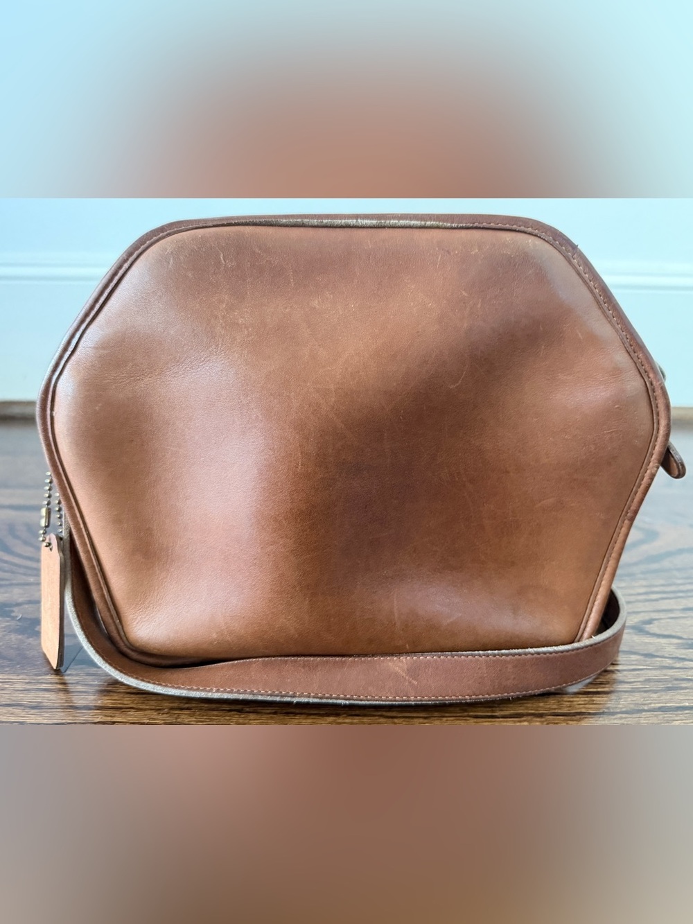 Vintage Coach 9922 Cooper Zip - Butterscotch